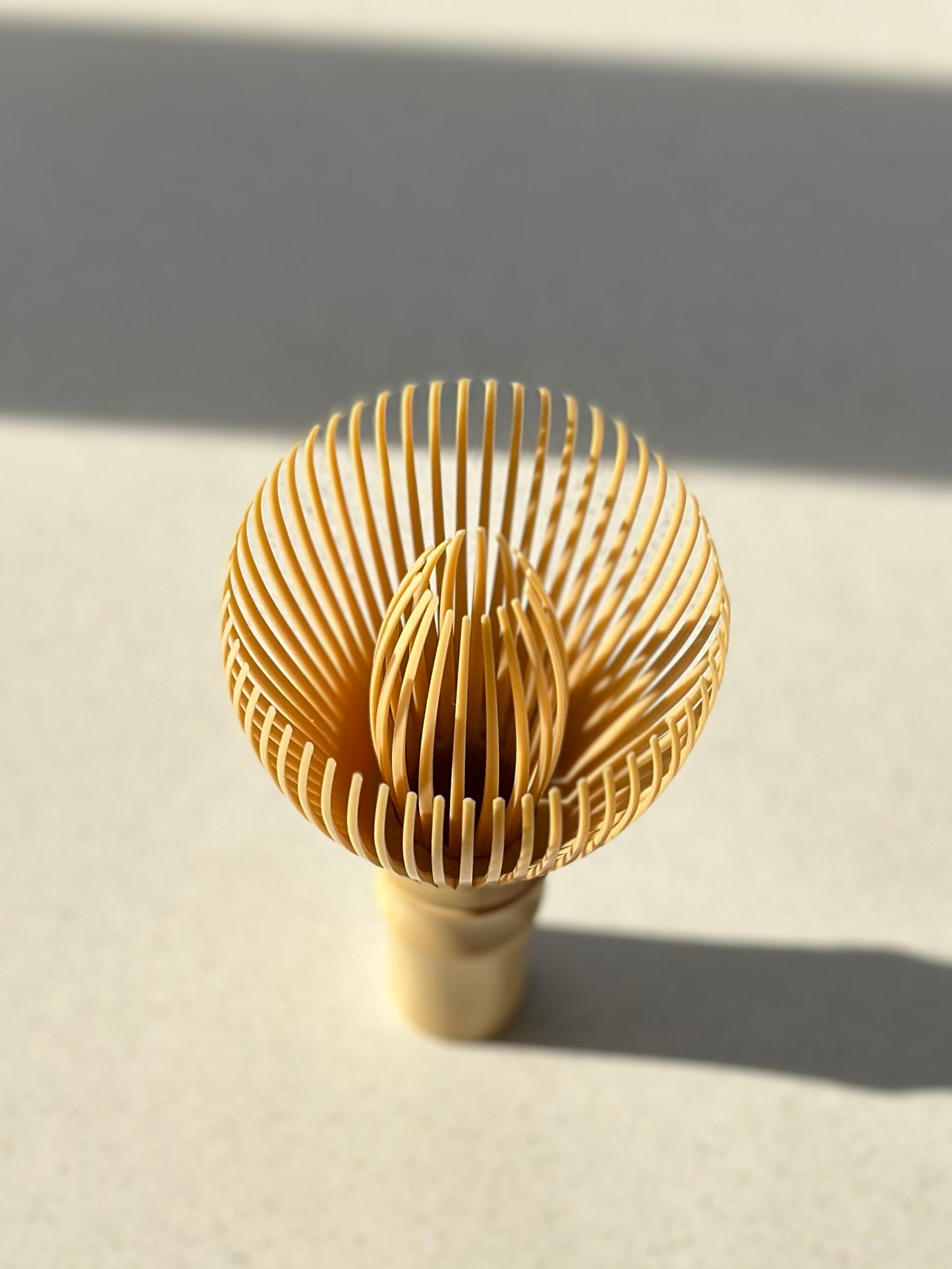 Fugetsu resin whisk with holder