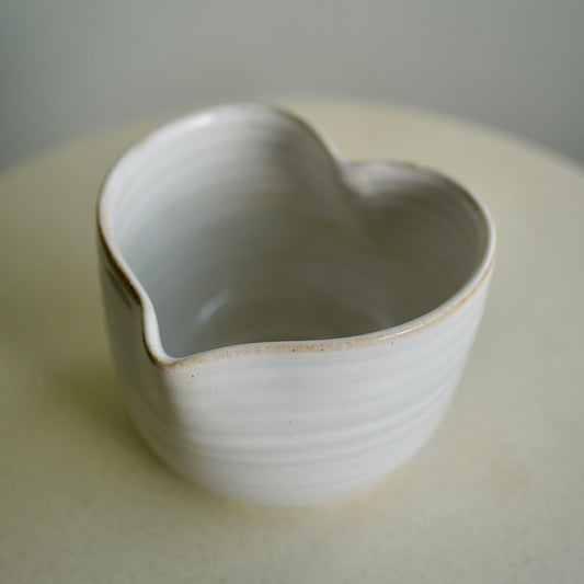 Matcha-Schale in Herzform